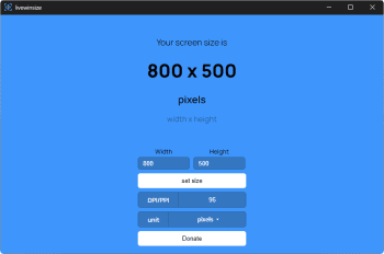 Livewinsize скриншот № 1