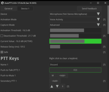AutoPTT скриншот № 1