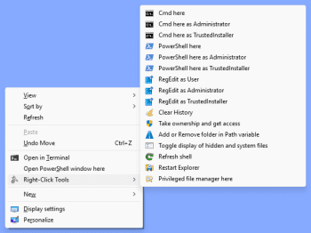RightClickTools скриншот № 1