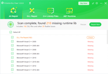 PcGoGo DLL Fixer скриншот № 1
