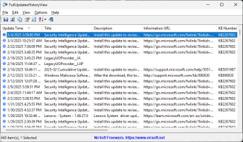 FullUpdatesHistoryView скриншот № 1