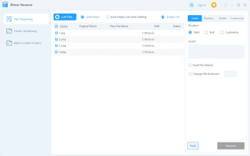 Bitwar Renamer скриншот № 1