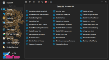 WinTune скриншот № 1