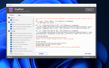 Crapfixer скриншот № 1