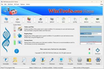 WinTools.one скриншот № 1