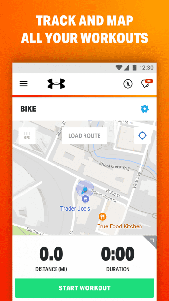 MapMyRide скриншот № 1