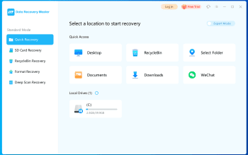 Data Recovery Master скриншот № 1