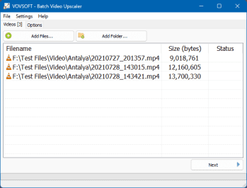 Batch Video Upscaler скриншот № 1