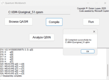 Quantum Workbench скриншот № 1