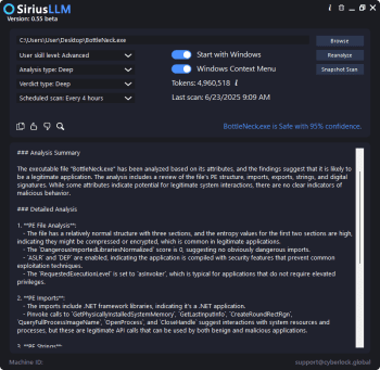 SiriusLLM скриншот № 1