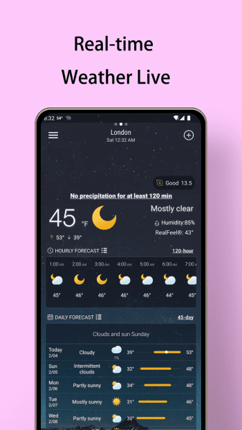 Local Weather Forecast скриншот № 1