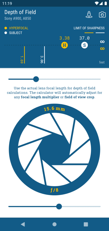 Depth of Field скриншот № 1