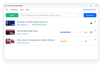 DW Video Downloader скриншот № 1
