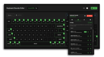Keyboard Sounds скриншот № 1