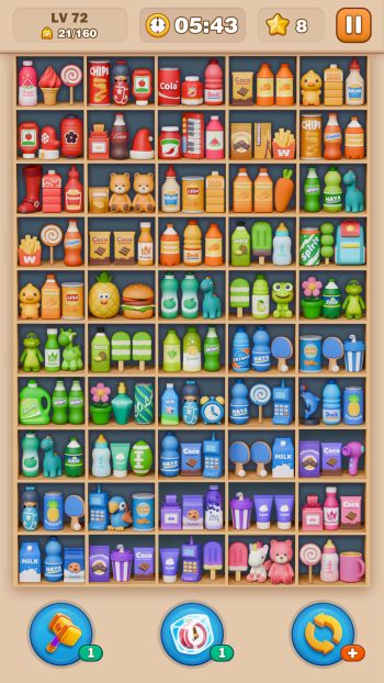 Goods Puzzle: 3D Sorting скриншот № 1