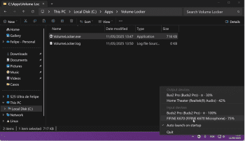 Volume Locker скриншот № 1