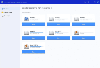 Wittytool Data Recovery скриншот № 1