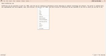 JMMG Text File Editor скриншот № 1