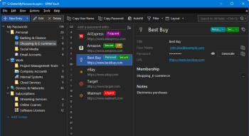 EPIM Vault скриншот № 1