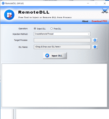 RemoteDLL скриншот № 1