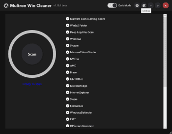 Multron Win Cleaner скриншот № 1