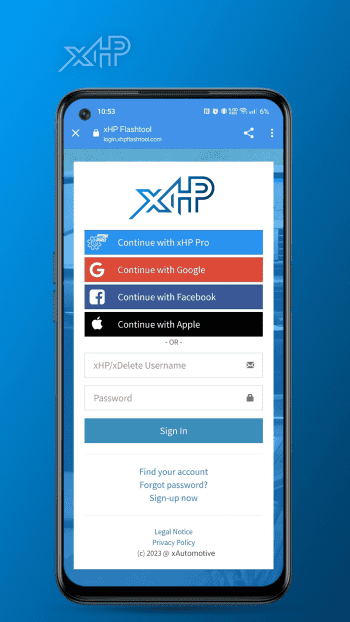 xHP Flashtool скриншот № 1