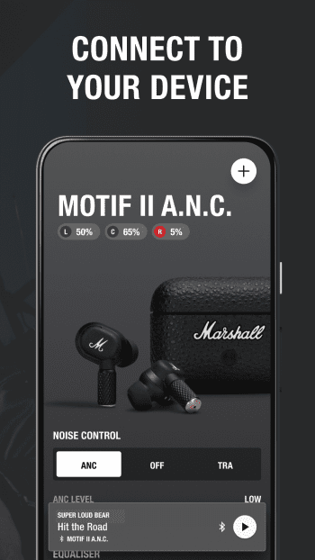 Marshall Bluetooth скриншот № 1