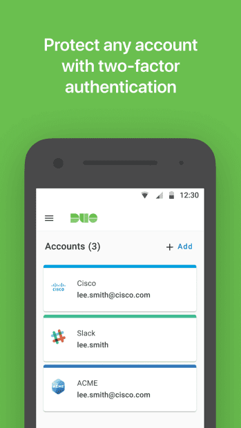 Duo Mobile скриншот № 1