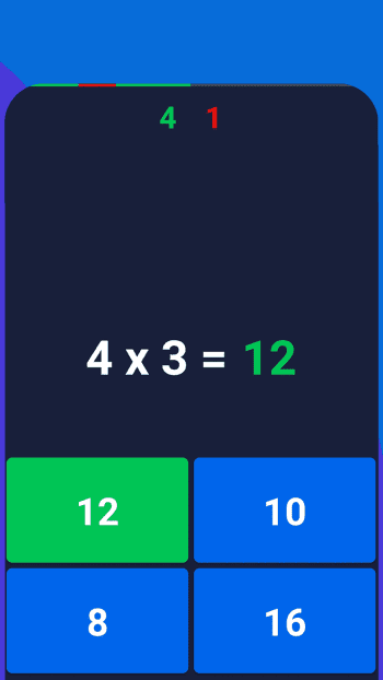 Multiplication Games for kids скриншот № 1