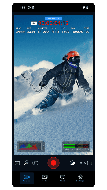 Blackmagic Camera скриншот № 1