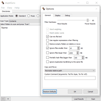 dupeGuru скриншот № 1