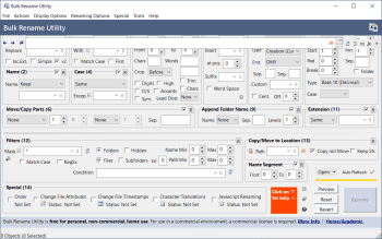 Bulk Rename Utility скриншот № 1