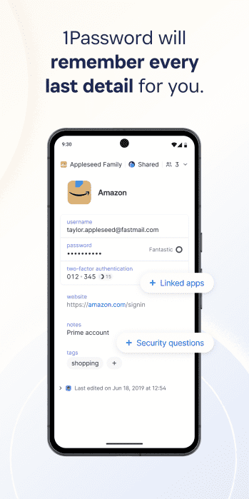 1Password скриншот № 1