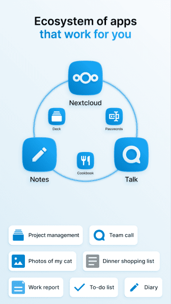 Nextcloud скриншот № 1