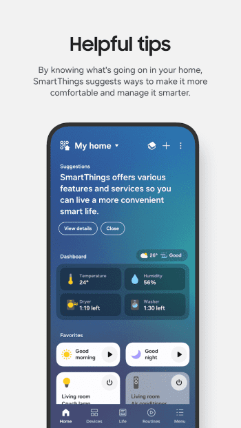 SmartThings скриншот № 1