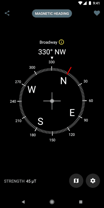 Digital Compass скриншот № 1