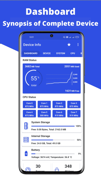 Device Info скриншот № 1