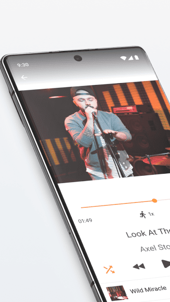 Simple Music Player скриншот № 1