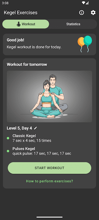 Kegel Exercises скриншот № 1