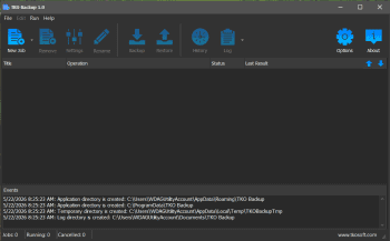 TKO Backup скриншот № 1