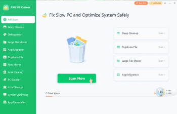 AWZ PC Cleaner скриншот № 1