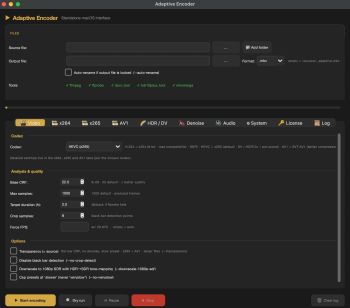 Adaptive Encoder скриншот № 1