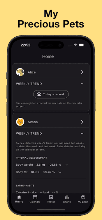 MyPetApp скриншот № 1