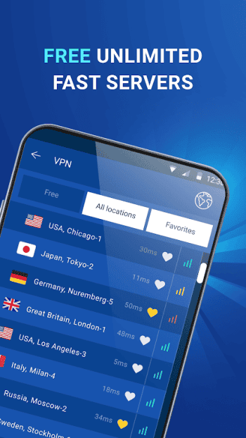Secure, fast VPN скриншот № 1