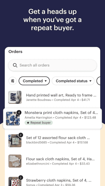 Etsy Seller скриншот № 1