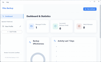 Files Backup скриншот № 1