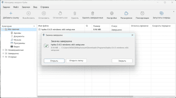 Hydra Download Manager скриншот № 1