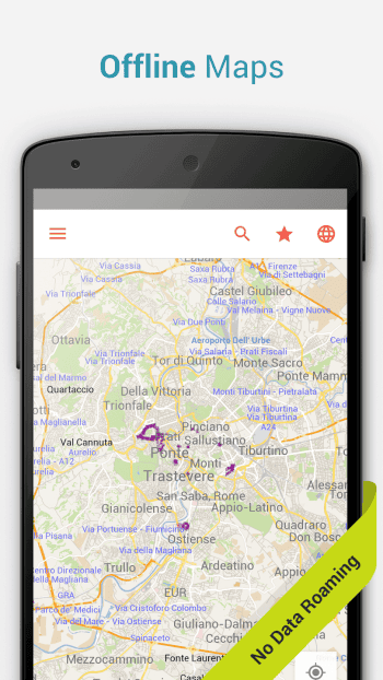 Rome Offline City Map скриншот № 1