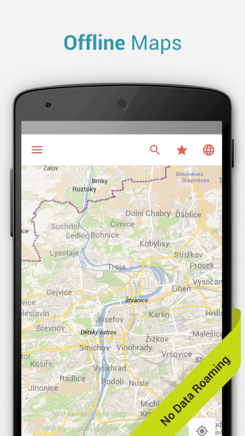 Prague Offline Map скриншот № 1