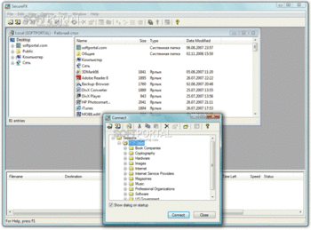 SecureFX скриншот № 1